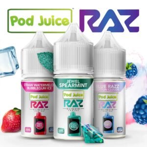 RAZ x Pod Juice 30ml Synthetic Salt Nic -35mg