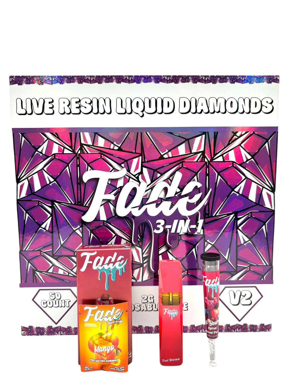 Fade 2g Disposable 3 in 1